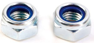 Nylon insert lock nuts - grade 8, stainless, metric 10.9