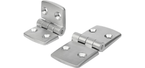 Aluminum hinges